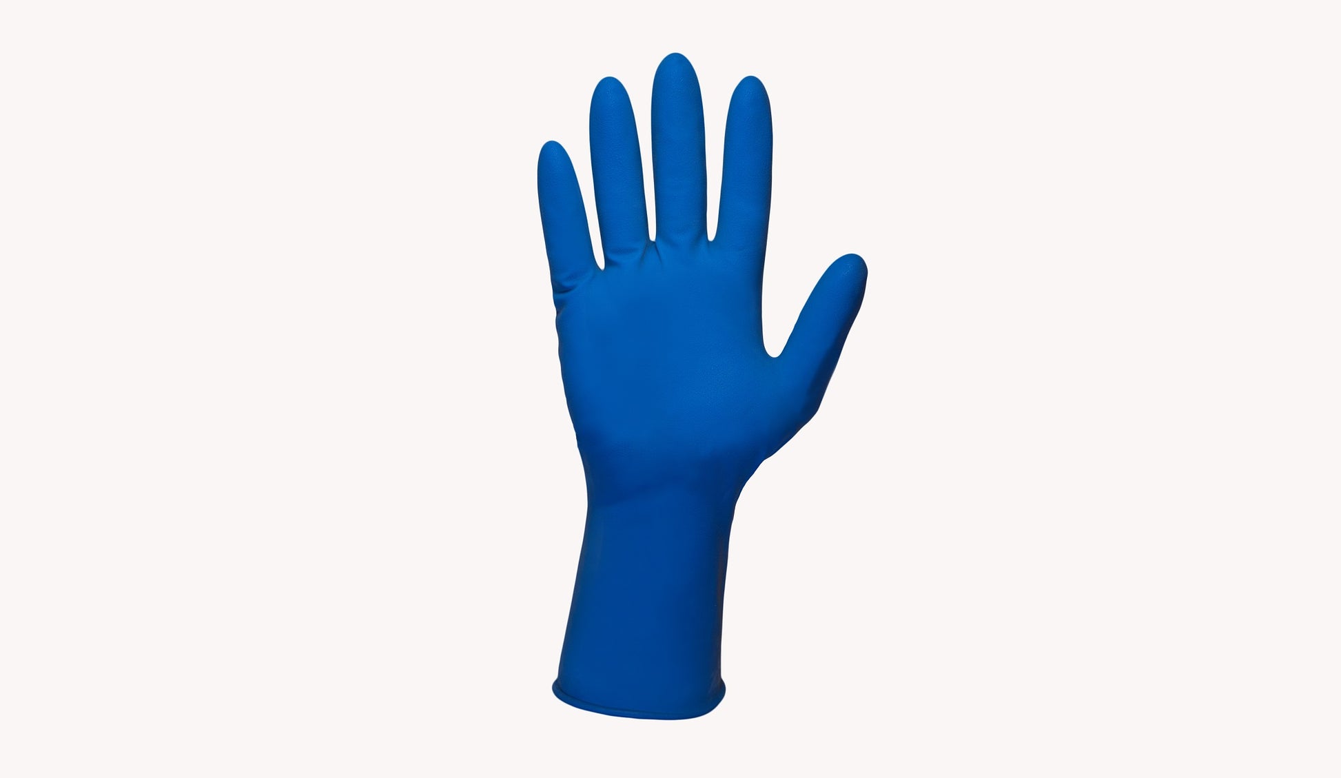16000 Series – 15mil Shamrock Action Blue Hi-Risk Latex Exam Powder Free Gloves